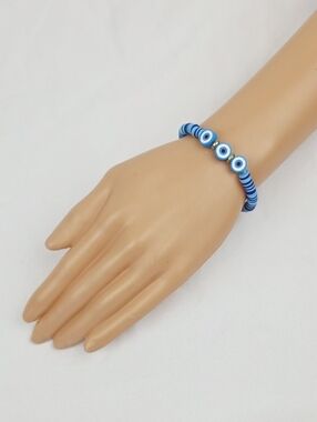 Handmade Clay Bead Bracelet